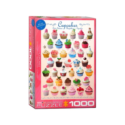 Cupcakes Puzzle 1000pcs (EUR60409)