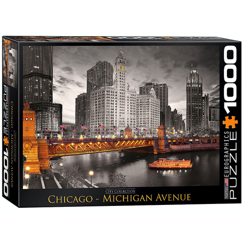 Eurographics Chicago Adult Jigsaw Puzzle 1000 Pieces (EUR60658)