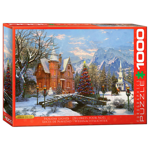 Eurographics Holiday Lights Jigsaw Puzzle 1000 Pieces (EUR60669)