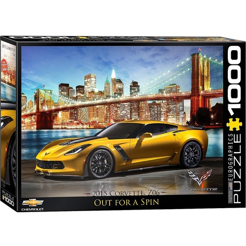 Corvette In Manhattan Puzzle 1000pcs (EUR60735)