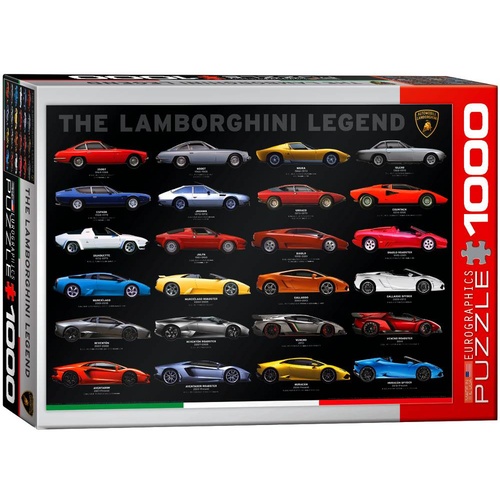 The Lamborghini Legend Puzzle 1000pcs (EUR60822)