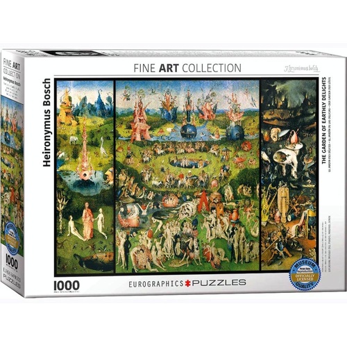 Eurographics Bosch Garden Earthly Delights Jigsaw Puzzle 1000 Pieces (EUR60830)