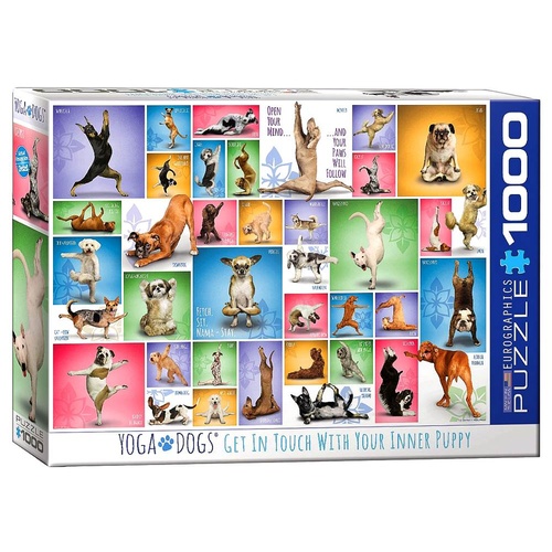 Yoga Dogs Puzzle 1000pcs (EUR60954)