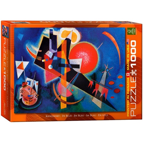 Kandinsky In Blue Puzzle 1000pcs (EUR61897)