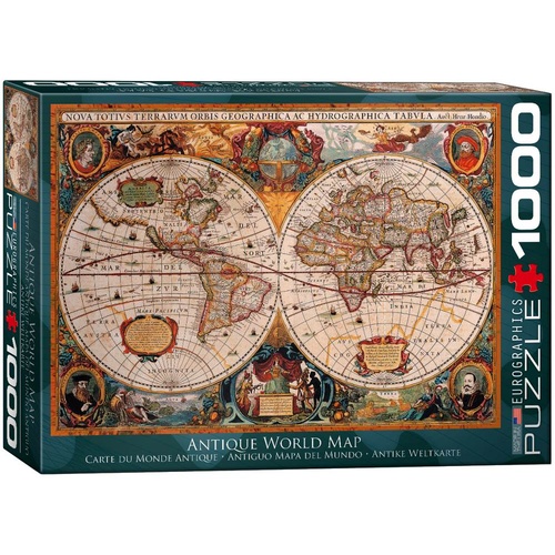 Antique World Map 1000 Piece (EUR61997)