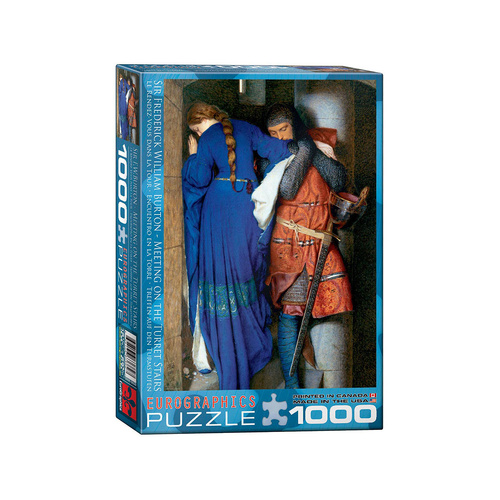 Eurographics Burton Meeting on Turret Stair Jigsaw Puzzle 1000 Pieces (EUR63682)