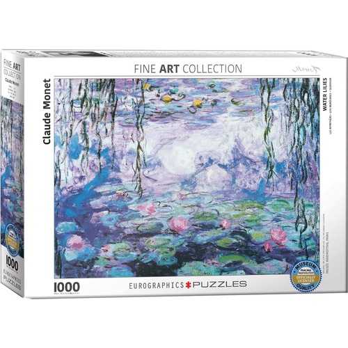 Claude Monet & Waterlilies 1000pcs (EUR64366)