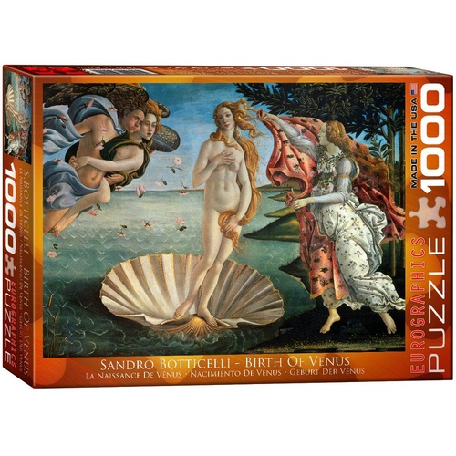 Eurographics Birth of Venus Jigsaw Puzzle 1000 Pieces (EUR65001)