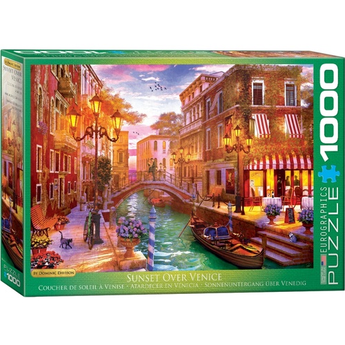 SUNSET OVER VENICE Jigsaw Puzzles 1000 Pieces (EUR65353)