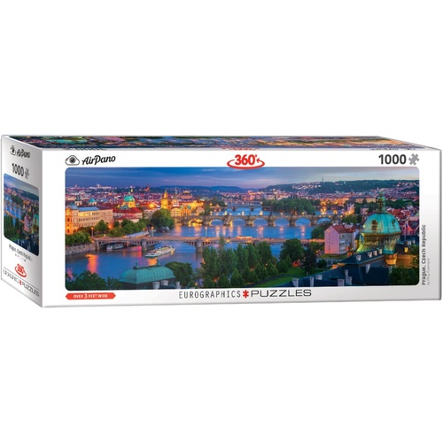 PRAGUE PANORAMA Jigsaw Puzzles 1000 Pieces (EUR65372)