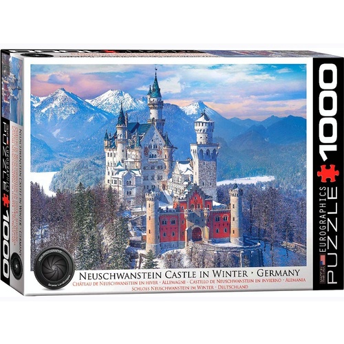 Neuschwanstein In Winter 1000 Piece (EUR65419)