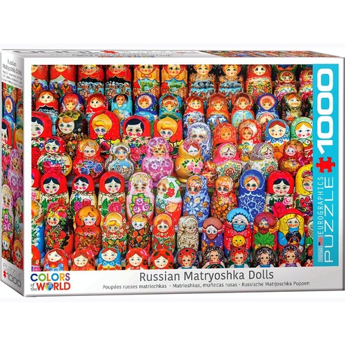 Russian Matryoshaka Dolls 1000 Piece (EUR65420)