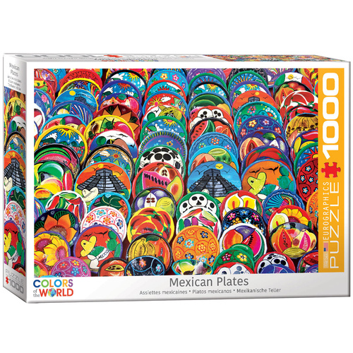 Mexican Ceramic Plates 1000pcs (EUR65421)
