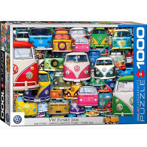Volkswagen Bus Funky Jam 1000 Piece (EUR65423)
