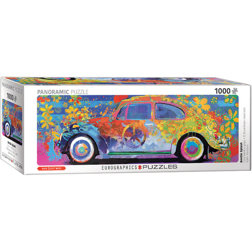 Volkswagen Beetle Splash Panorama 1000 Piece (EUR65441)