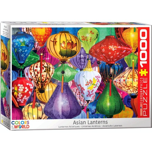 Eurographics Asian Lanterns Jigsaw Puzzle 1000 Pieces (EUR65469)