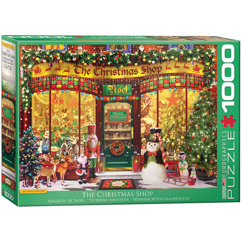Eurographics The Christmas Shop Jigsaw Puzzle 1000 Pieces (EUR65521)