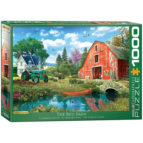 Eurographics The Red Barn Jigsaw Puzzle 1000 Pieces (EUR65526)