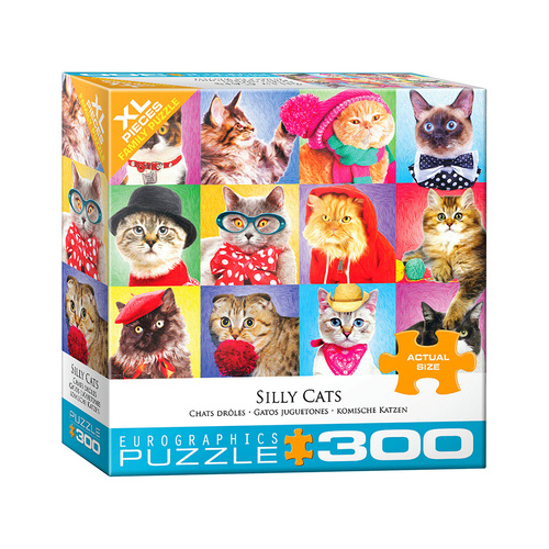 Eurographics Silly Cats Jigsaw Puzzle XL 300 Pieces (EUR65606)
