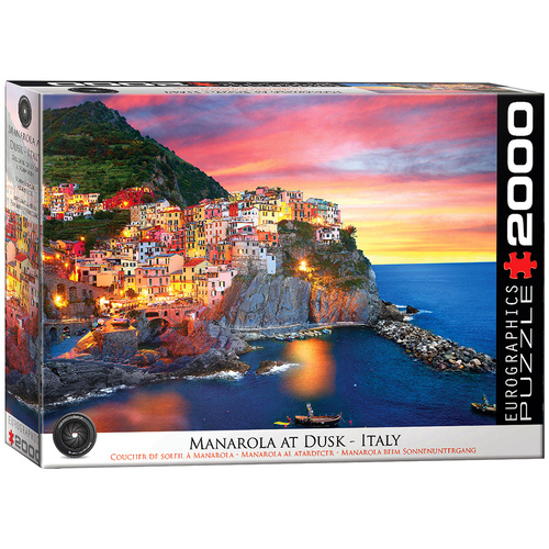 Eurographics Manarola at Dusk Italy Jigsaw Puzzle 2000 Pieces (EUR65635)