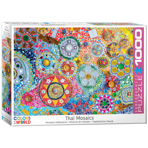 Eurographics Thailand Mosaic Jigsaw Puzzle 1000 Pieces (EUR65637)