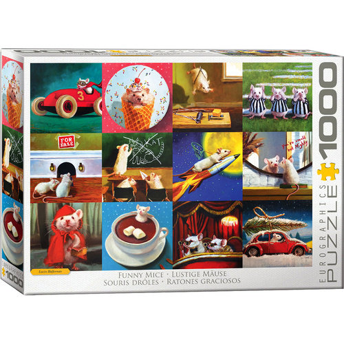 Eurographics Funny Mice Jigsaw Puzzle 1000 Pieces (EUR65695)