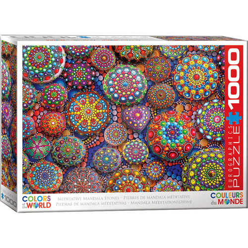 Eurographics Mandala Stones Jigsaw Puzzle 1000 Pieces (EUR65697)