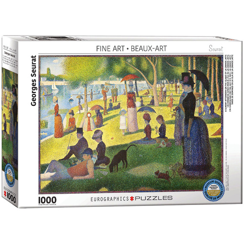 Eurographics Sunday on La Grande Jatte Jigsaw Puzzle 1000 Pieces (EUR65707)
