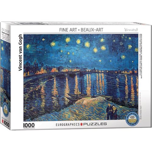Eurographics Starry Night Over the Rhon Jigsaw Puzzle 1000 Pieces (EUR65708)