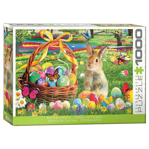 Eurographics Easter Garden Jigsaw Puzzle 1000 Pieces (EUR65773)