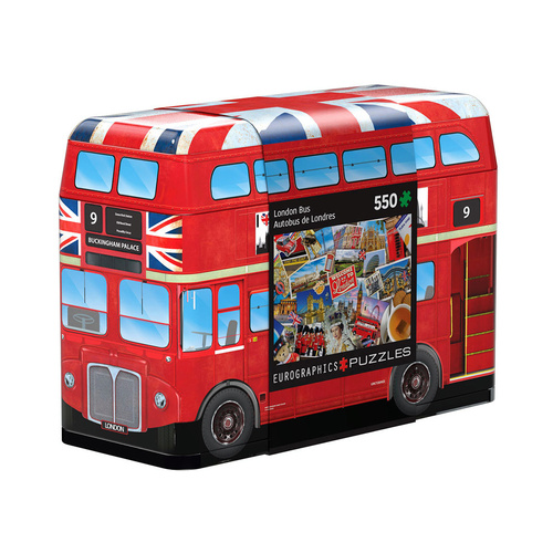 Eurographics London Bus Jigsaw Puzzle in Tin 550 Pieces (EUR65779)