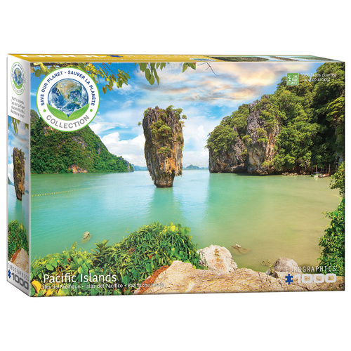 Eurographics Pacific Islands Jigsaw Puzzle 1000 Pieces (EUR65788)