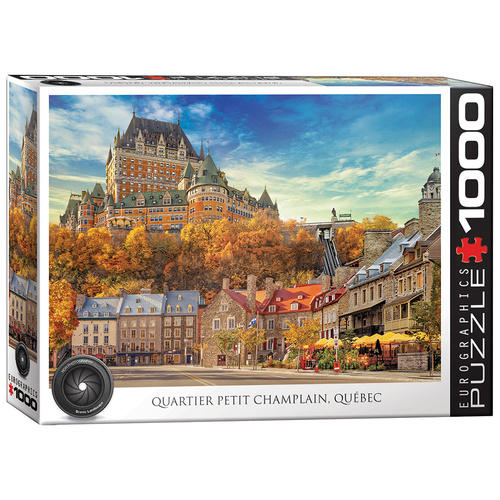 Eurographics Rue Du Marche Quebec Jigsaw Puzzle 1000 Pieces (EUR65809)