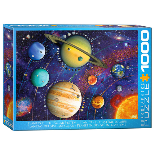 Eurographics Planets of Solar System Jigsaw Puzzle 1000 Pieces (EUR65823)