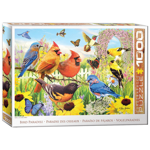 Eurographics Backyard Birds Jigsaw Puzzle 1000 Pieces (EUR65824)