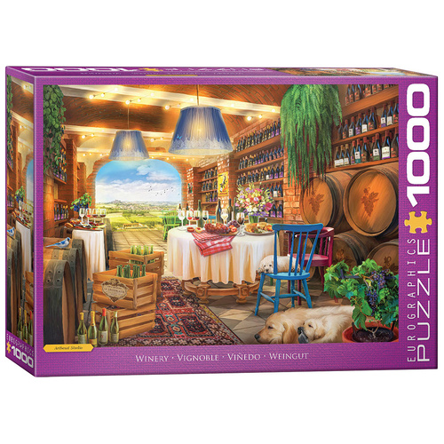 Eurographics Winery by Artbeat Studio Jigsaw Puzzle 1000 Pieces (EUR65846)