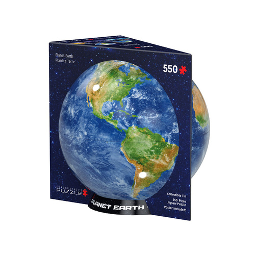 Eurographics Planet Earth Globe Jigsaw Puzzle in Tin 550 Pieces (EUR65862)