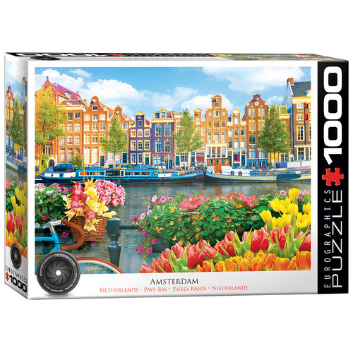 Eurographics Amsterdam Netherlands Jigsaw Puzzle 1000 Pieces (EUR65865)