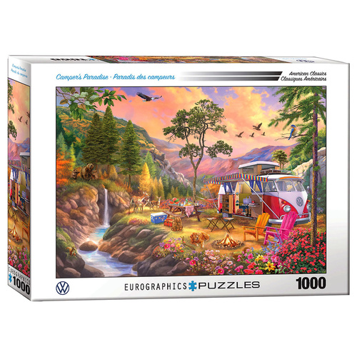 Eurographics Campers Paradise Jigsaw Puzzle 1000 Pieces (EUR65866)