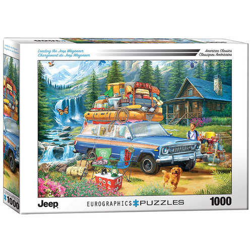Eurographics Jeep-Loading Wagoneer Jigsaw Puzzle 1000 Pieces (EUR65867)