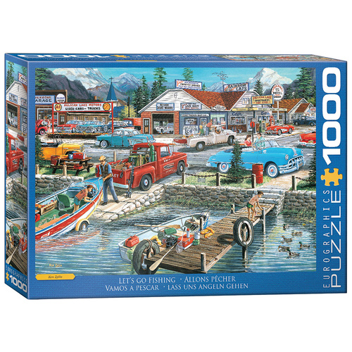 Eurographics Lets Go Fishing Jigsaw Puzzle 1000 Pieces (EUR65868)
