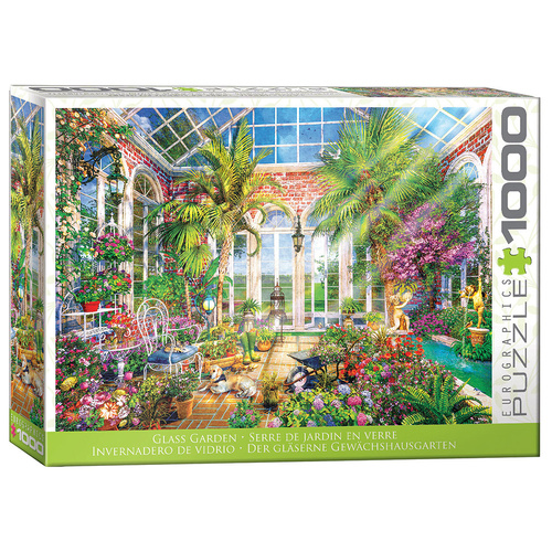 Eurographics Glass Garden Jigsaw Puzzle 1000 Pieces (EUR65870)