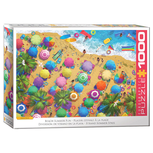 Eurographics Beach Summer Fun Jigsaw Puzzle 1000 Pieces (EUR65871)