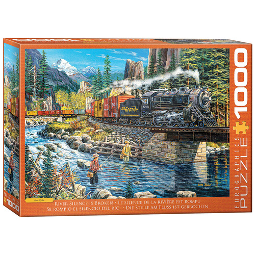 Eurographics River Silence is Broken Jigsaw Puzzle 1000 Pieces (EUR65877)