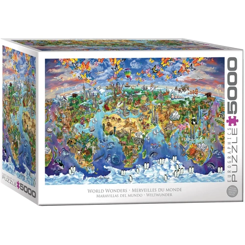 Eurographics World Wonders Jigsaw Puzzle 5000 Pieces