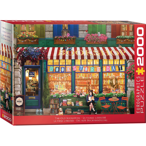 Eurographics The Old Bookstore Jigsaw Puzzle 2000-Piece