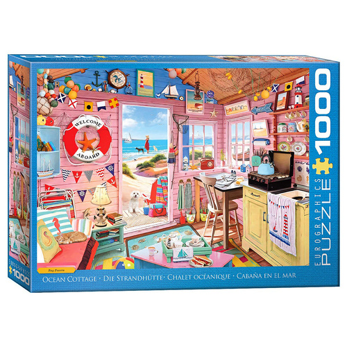 Eurographics Ocean Cottage Jigsaw Puzzle 1000 Pieces (EUR65908)