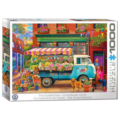 Eurographics The Flower Van Jigsaw Puzzle 1000 Pieces (EUR65917)