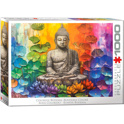Eurographics Colorful Buddha Jigsaw Puzzle 1000 Pieces (EUR65925)