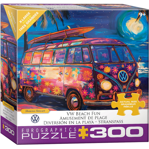 Eurographics VW Beach Fun Jigsaw Puzzle XL 300 Pieces